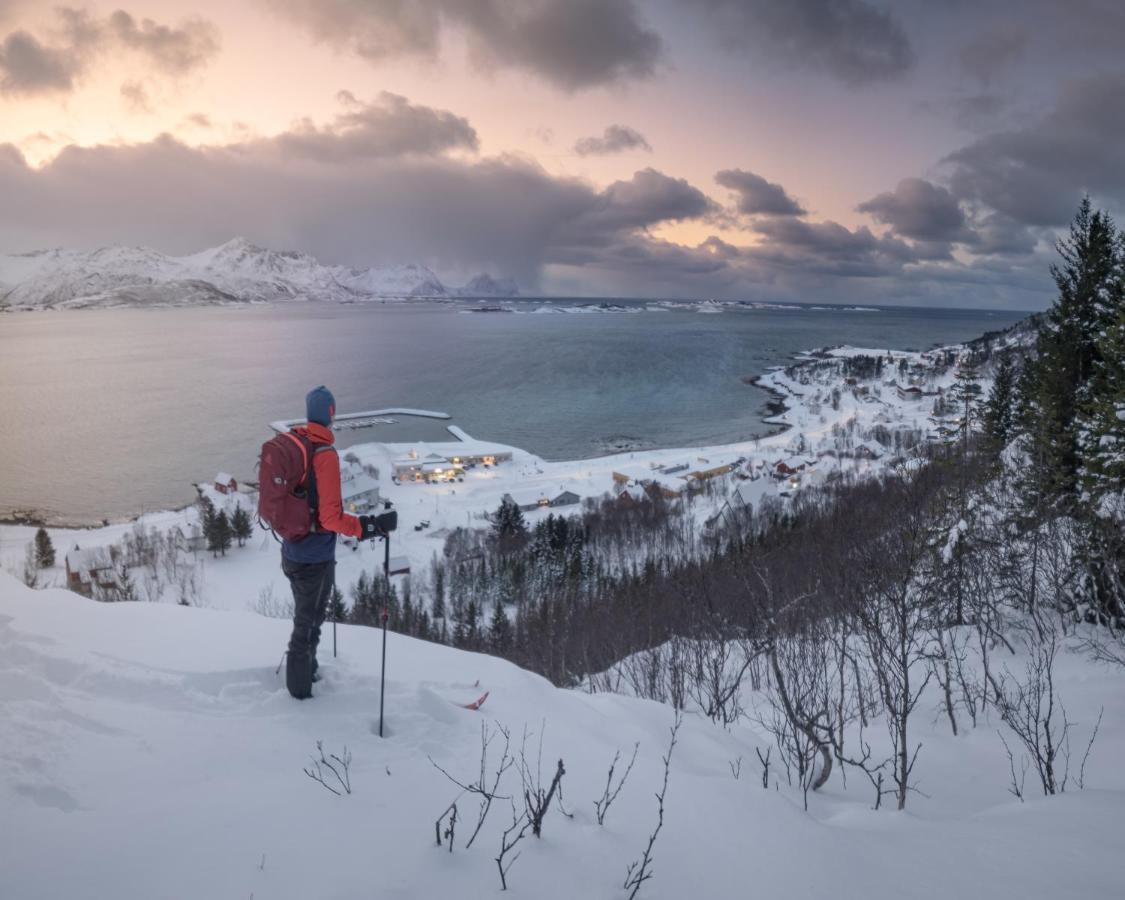 Skagi Bed & Lodge Skaland Eksteriør billede